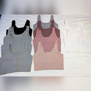 Lot Of 10 Women's Fruit Of The Loom Seamless Full Coverage Wireless Bras